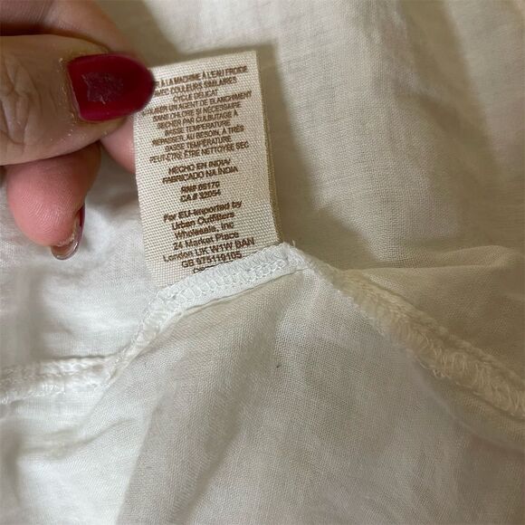 Free People Pablo Women's L Floral Embroidered Mini Dress Casual - Picture 6 of 8